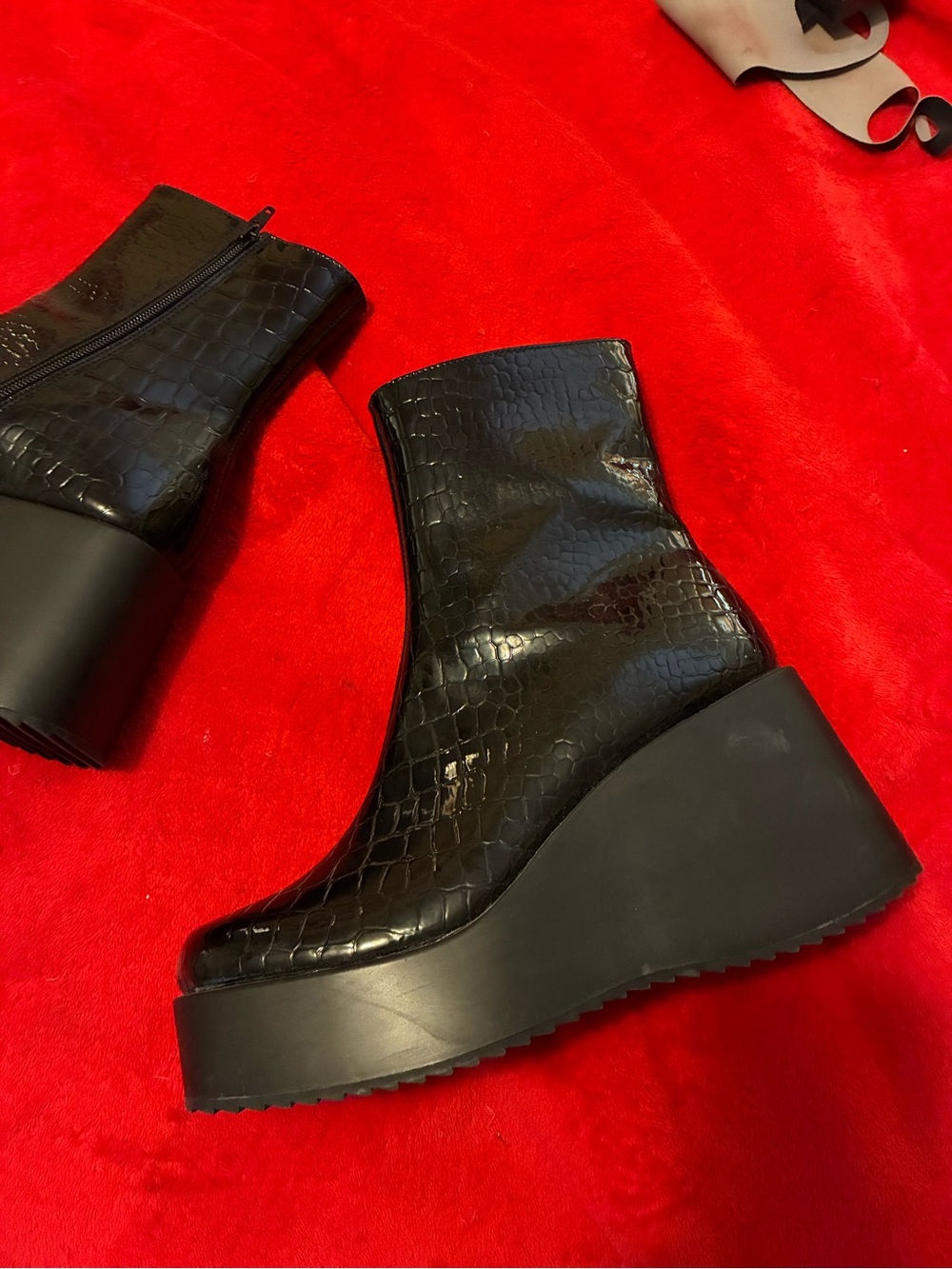 Land of the Free Platform Croc Boots